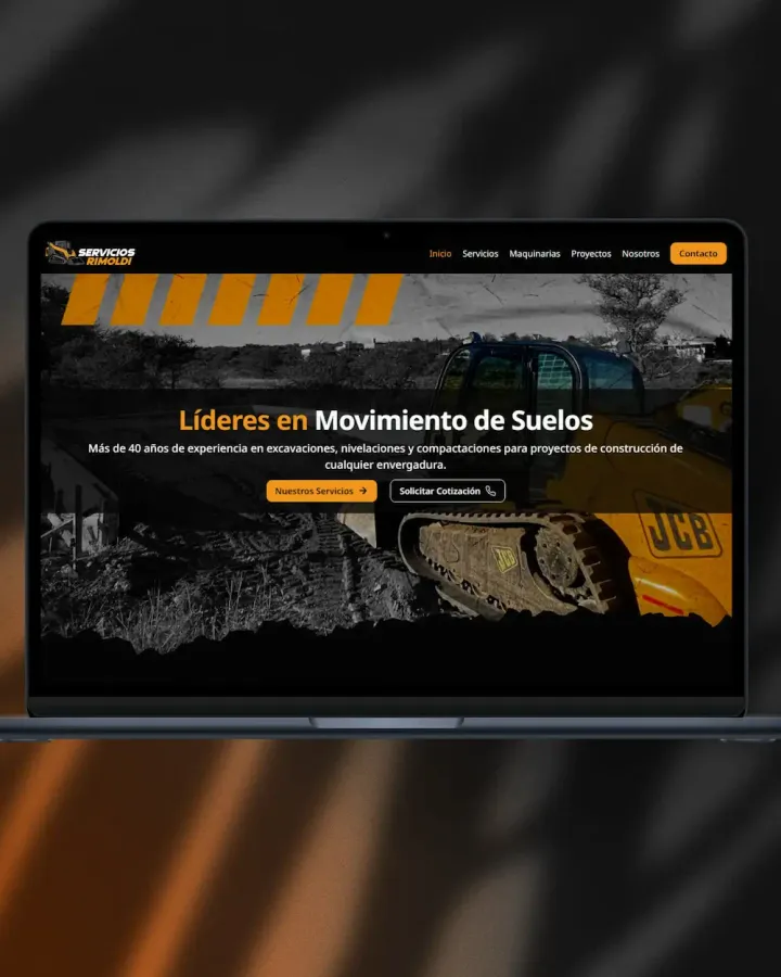 Homepage - Vista principal